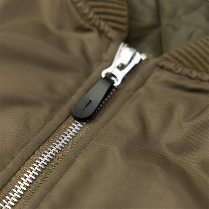 MA-1 メンズ ナイロン ヘビーツイル 裏キルティング 中綿 ミリタリージャケット フライトジャケット 4Color