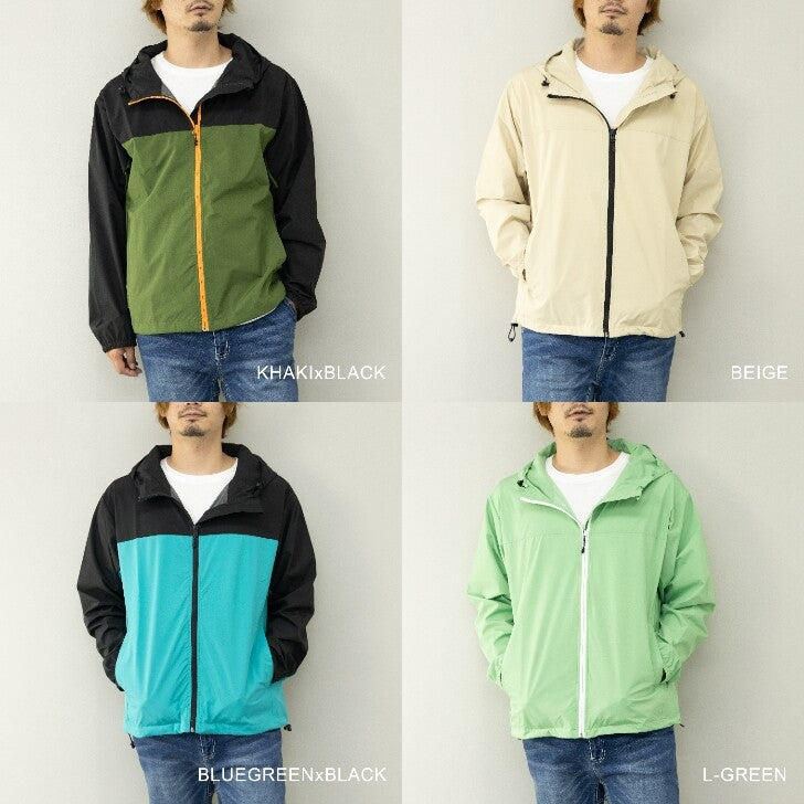 ウインドブレーカー メンズ 防風 UVカット ストレッチ 多機能 全シーズン ウィンドブレーカー ジャケット 9Color